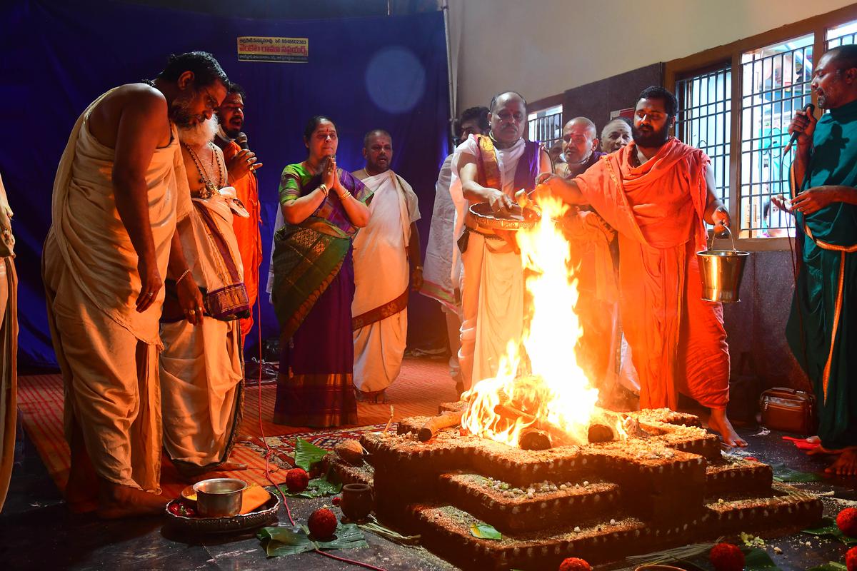 Vijayawada: Shakambari Festival Concludes At Durga Temple - The Hindu